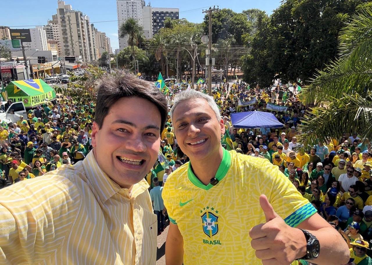 Igor Franco lança candidatura à Câmara Federal ao lado de Gayer em Goiânia