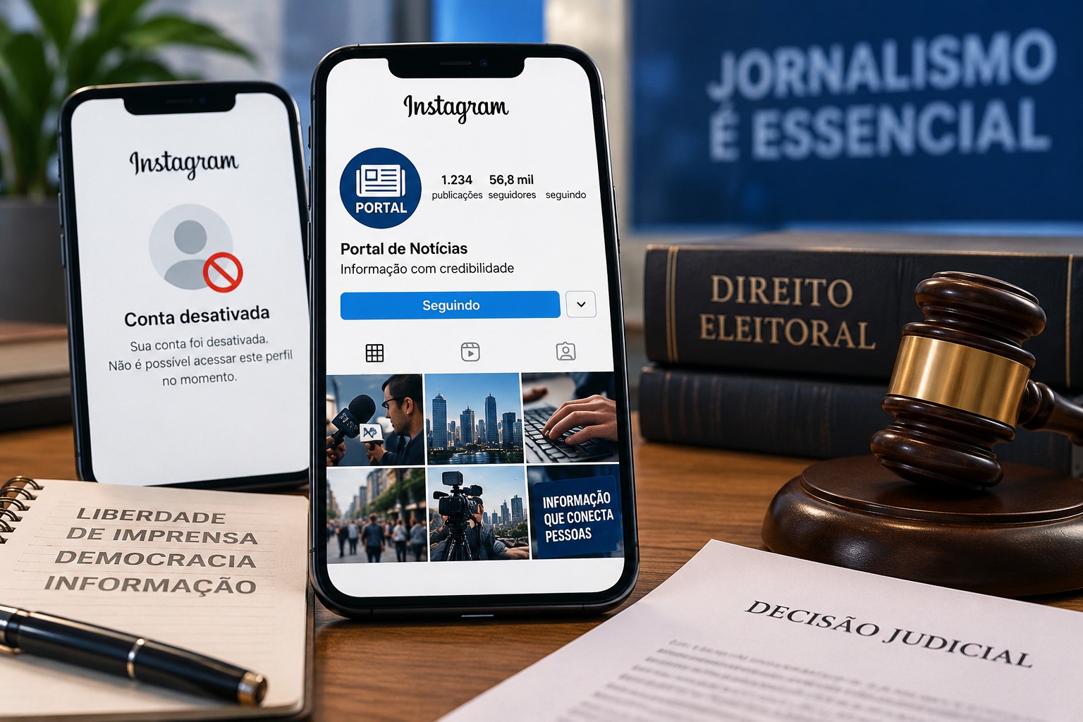 Portal de notícias é recuperado em menos de 48 horas após ação do advogado Marcio Silva