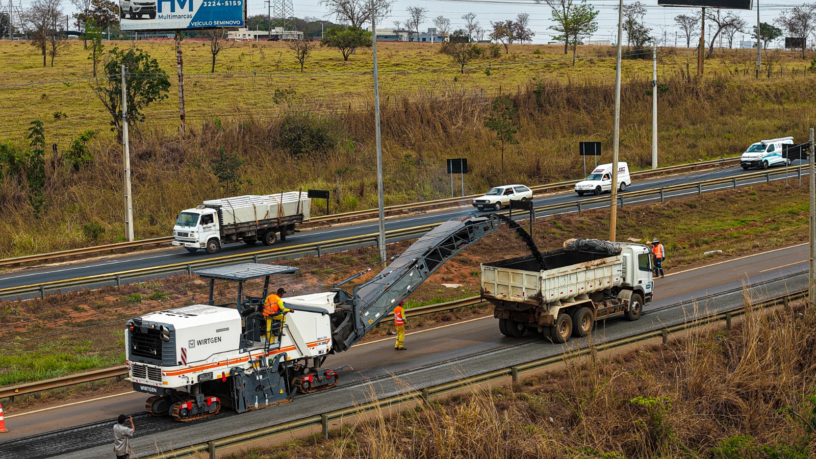 Goinfra inicia nova etapa da restauração da GO-020 na Região Metropolitana de Goiânia