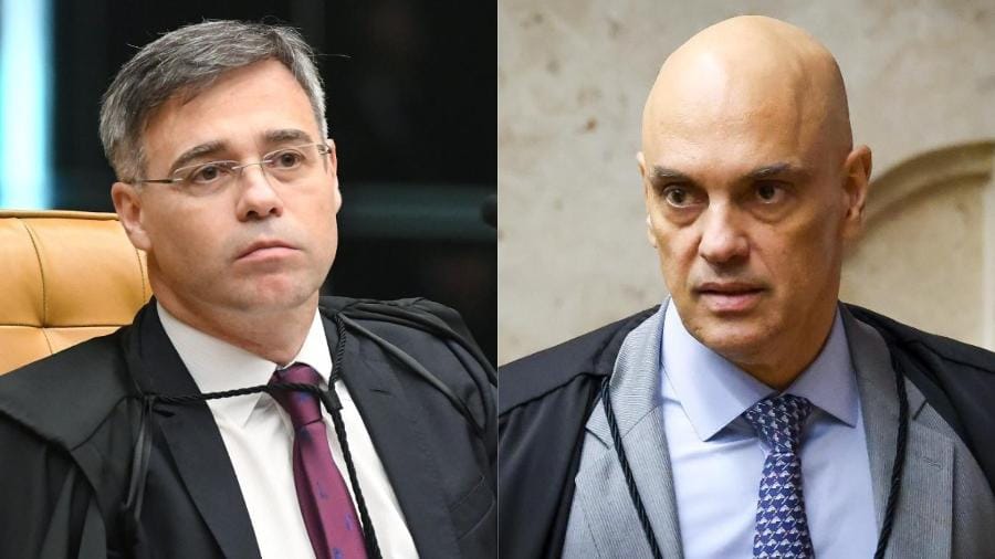 Datafolha aponta 34% por afastamento de Moraes e 37% de Mendonça