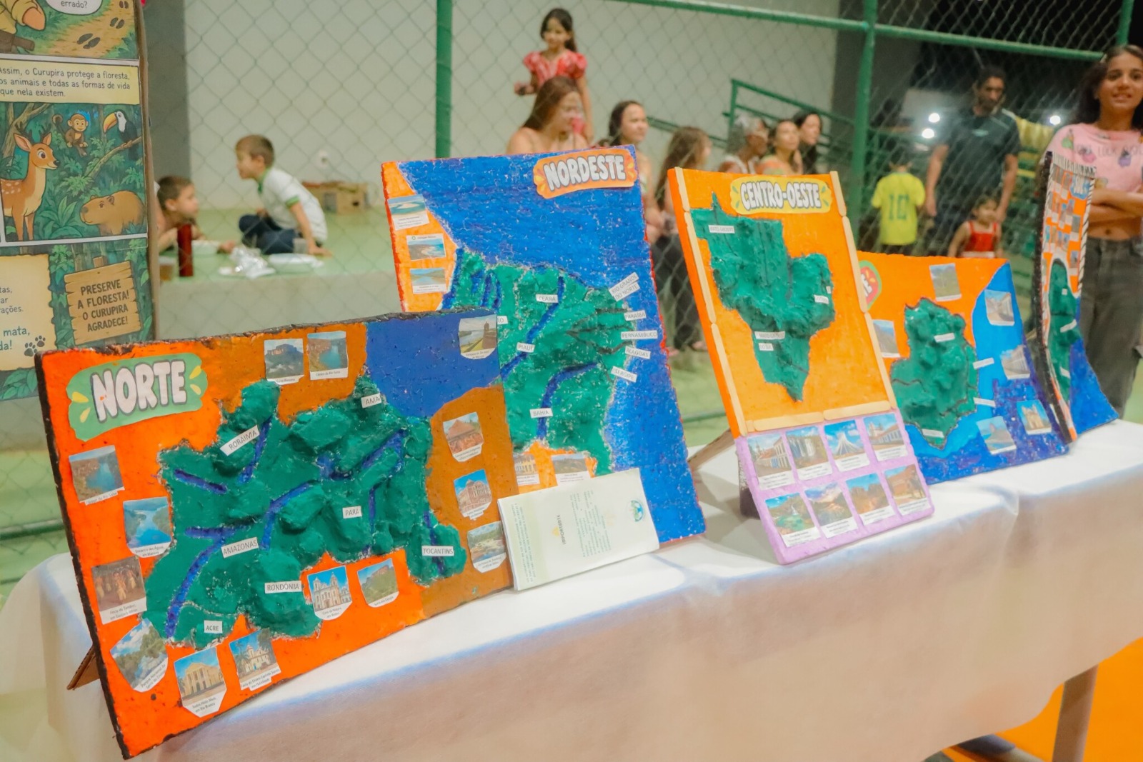 Escolas de Senador Canedo promovem mostra sobre regiões do Brasil