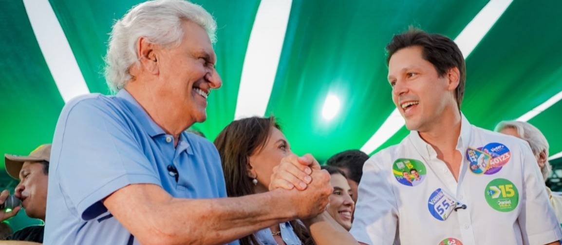 Daniel Vilela lidera com 43,9% e tem 26 pontos de vantagem sobre segundo colocado