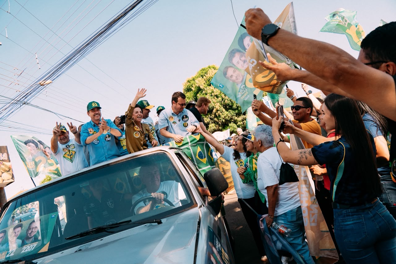 Wilder intensifica campanha em Jataí com carreata e caminhada