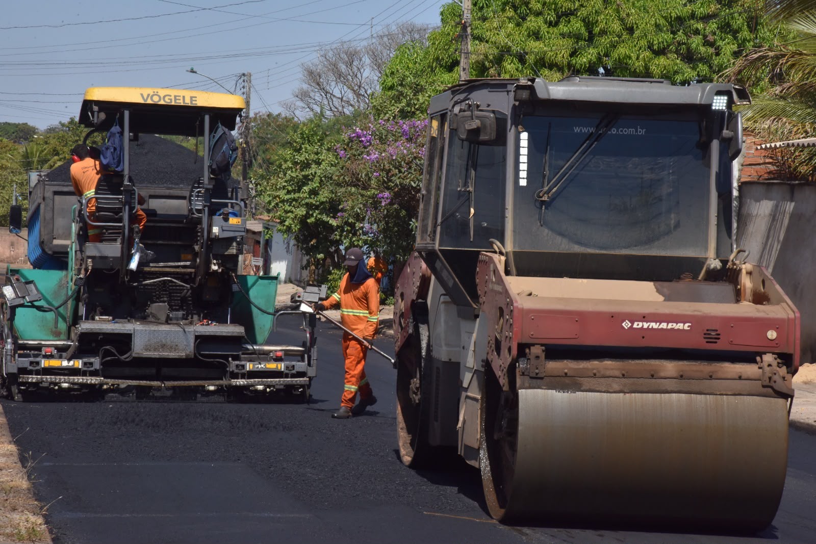 Prefeitura de Aparecida divulga cronograma de recapeamento para a semana de 21 a 26 de setembro