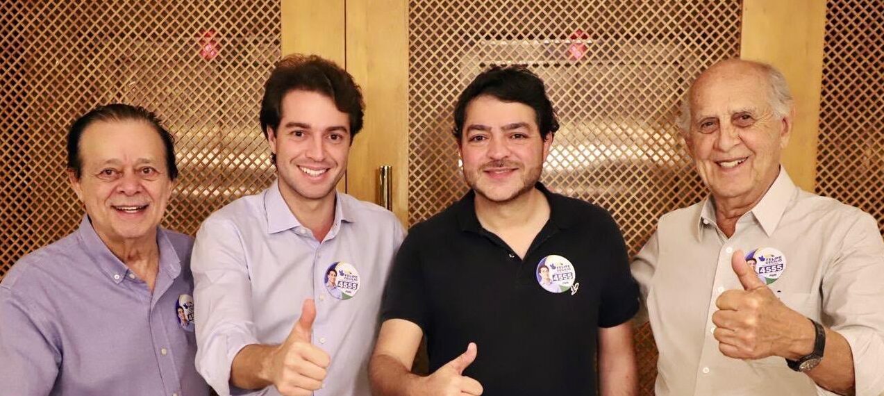 Felipe Cecílio recebe apoios de Jovair e Henrique Arantes e do vereador Léo José