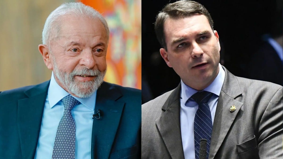 Lula e Flávio Bolsonaro empatam em 50% no PoderData/Aya