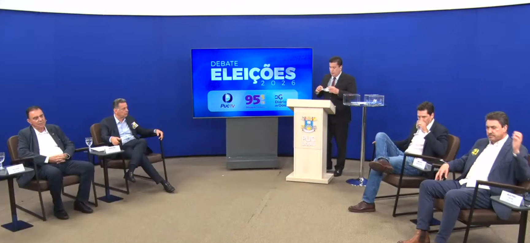 Debates para governador de Goiás: veja datas e horários