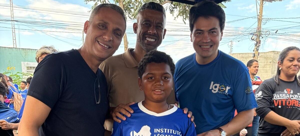 Igor Franco aposta no esporte como ferramenta de inclusão e quer ampliar projeto para todo o país