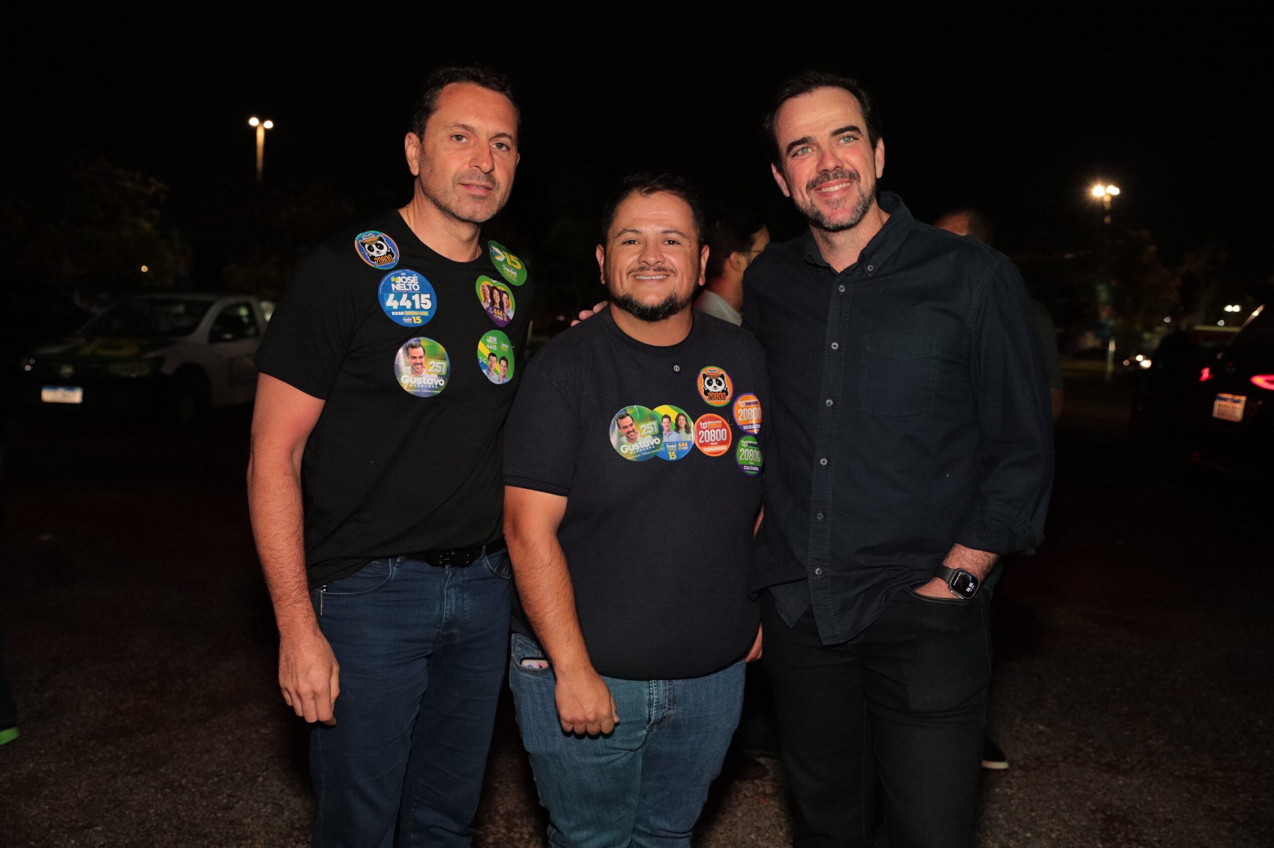 Prefeito Vilela reforça apoio a José Nelto, Panda, Mendanha, Gracinha, Daniel e Caiado