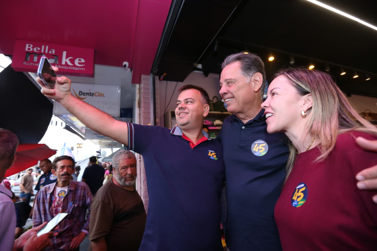Em reta final de campanha, Marconi intensifica pedidos de votos em Anápolis, Goiânia e Catalão
