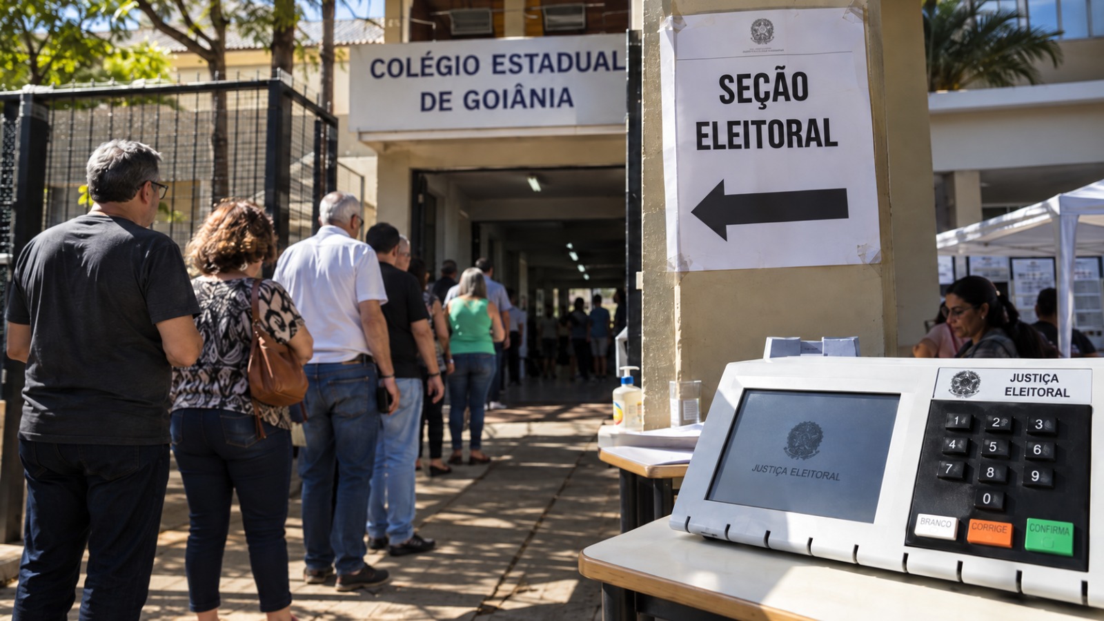 Eleições 2026: veja onde e que horas lideranças de Goiás votam