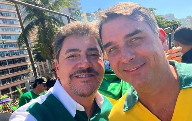 Convidado por Flávio, Wilder participa de anúncio de apoio de Caiado e Daniel