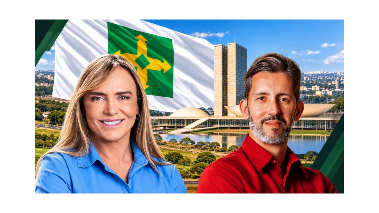 Quaest: Celina Leão sobe para 53% e abre 20 pontos sobre Leandro Grass no DF