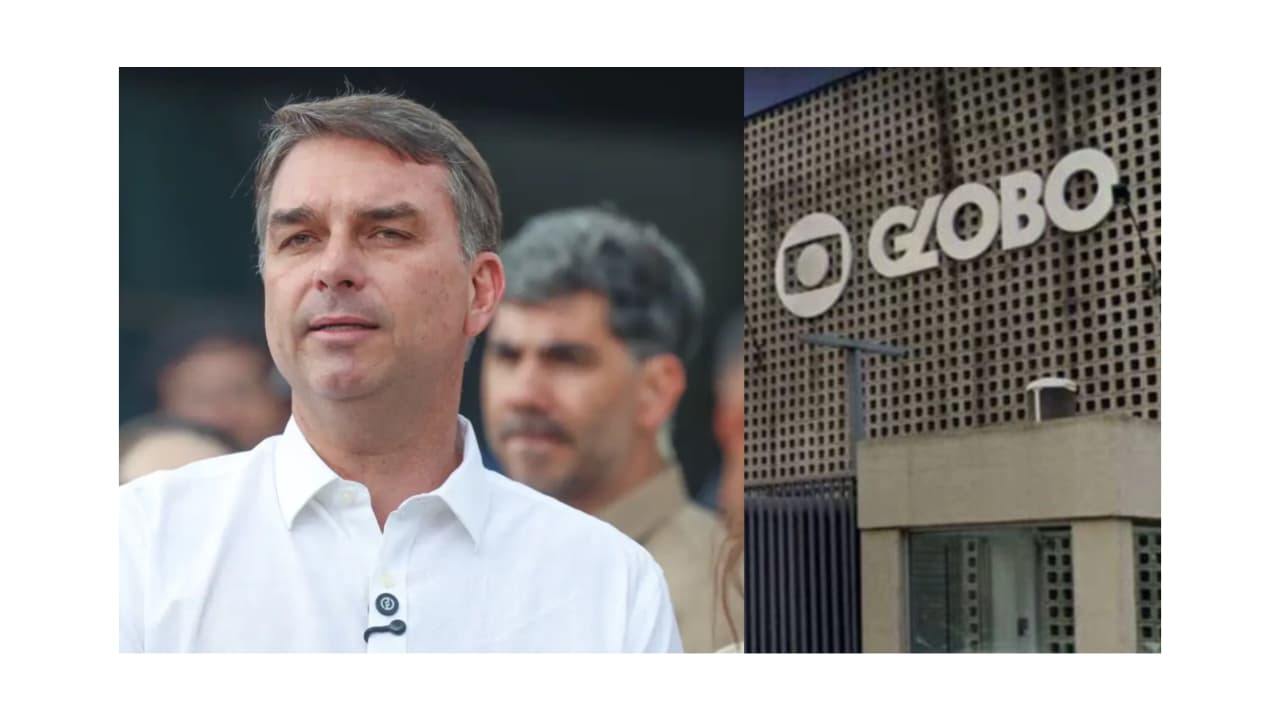 Flávio Bolsonaro almoça com cúpula da Globo horas antes de sabatina