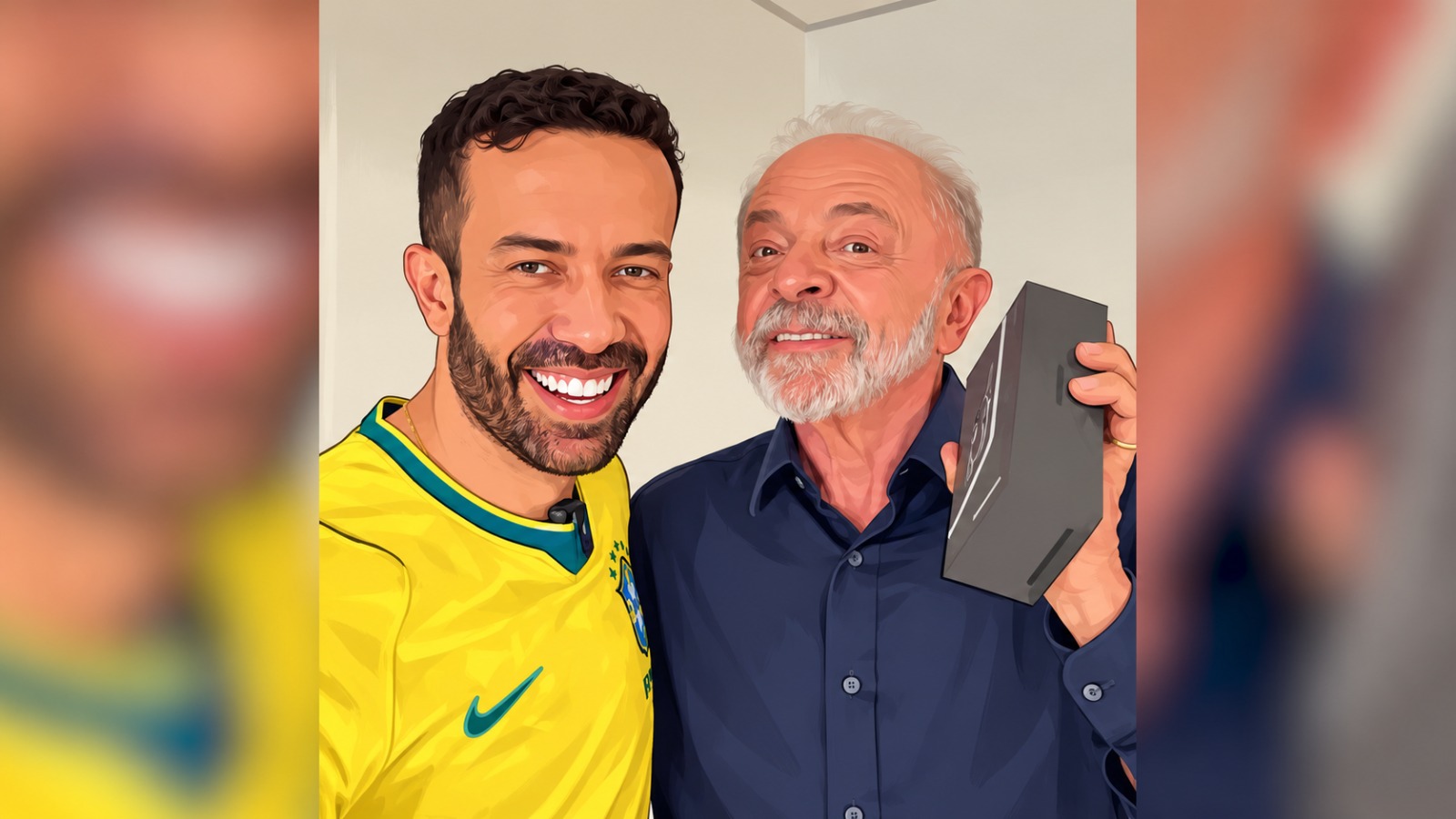Qual é o modelo de celular que Lula está usando agora?