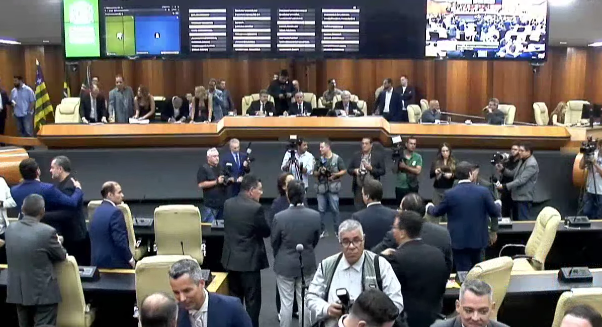 Câmara de Goiânia registra chapa única para Mesa Diretora com Thialu Guiotti
