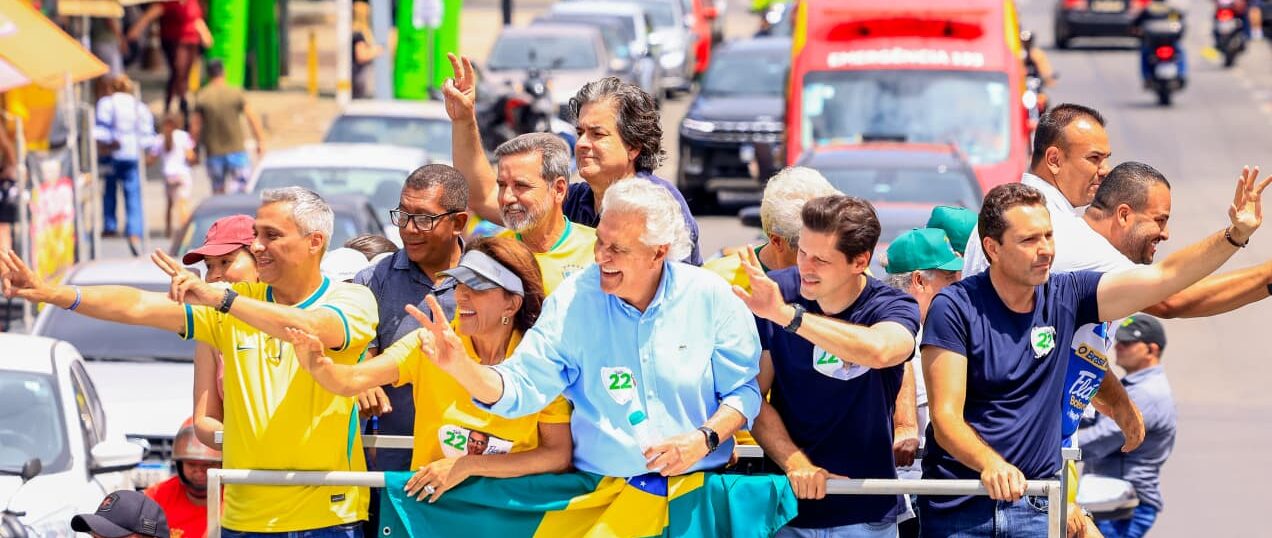 Daniel Vilela defende mudança ao participar de carreatas em apoio a Flávio Bolsonaro em Aparecida e Anápolis