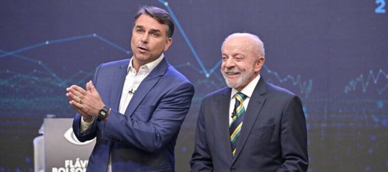 Globo recebe proposta para checar declarações de Lula e Flávio durante debate